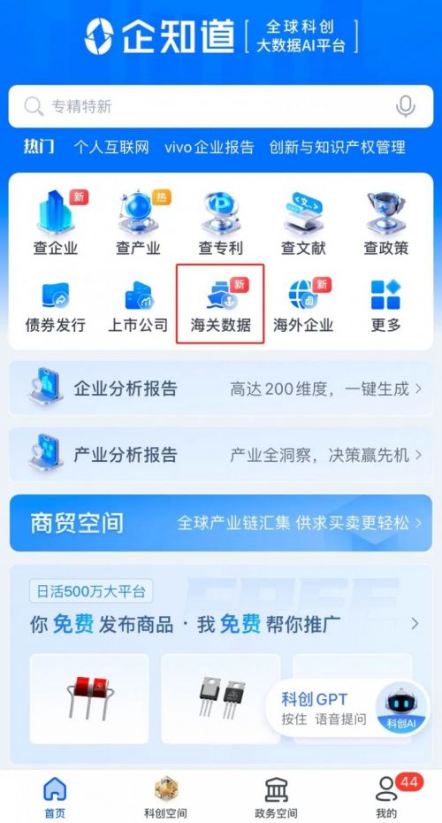 外贸人看过来 企知道 上新 海关数据,有用